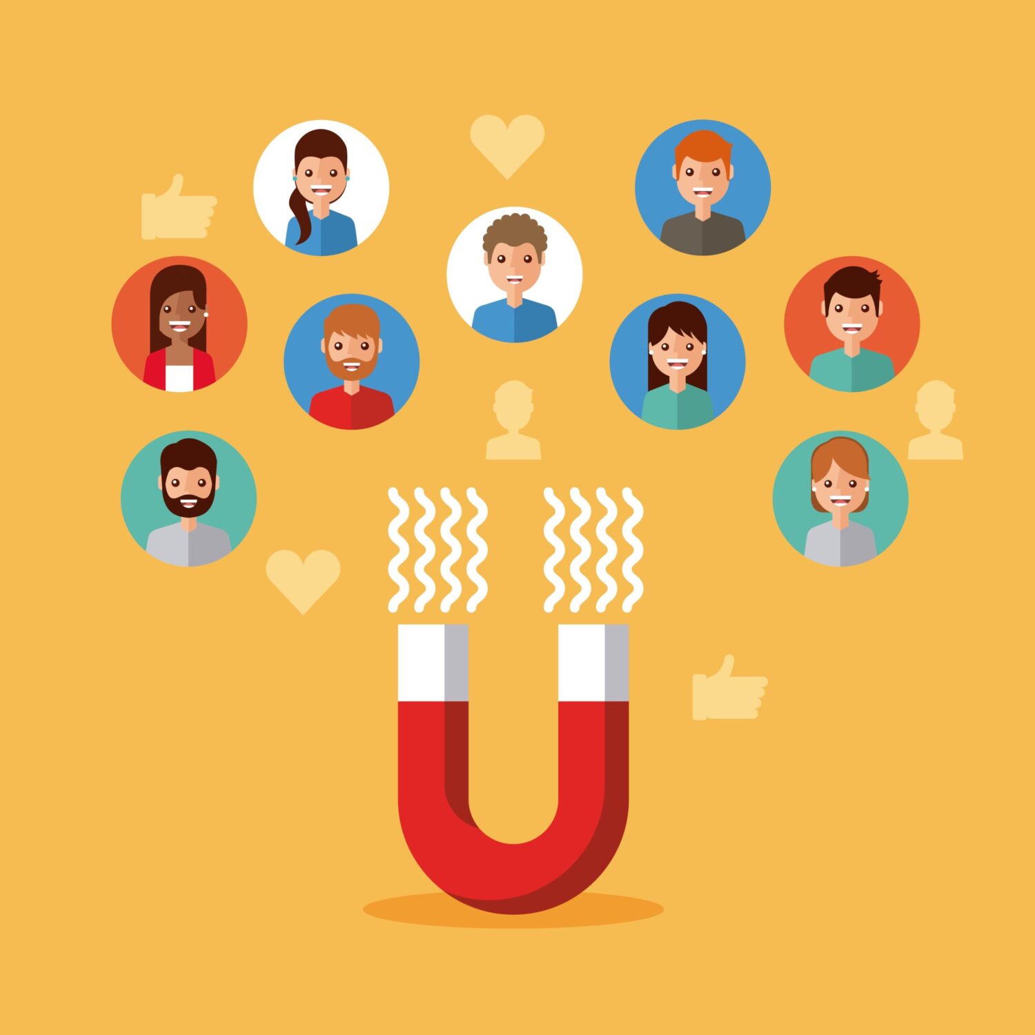 viral content attraction people likes followers views